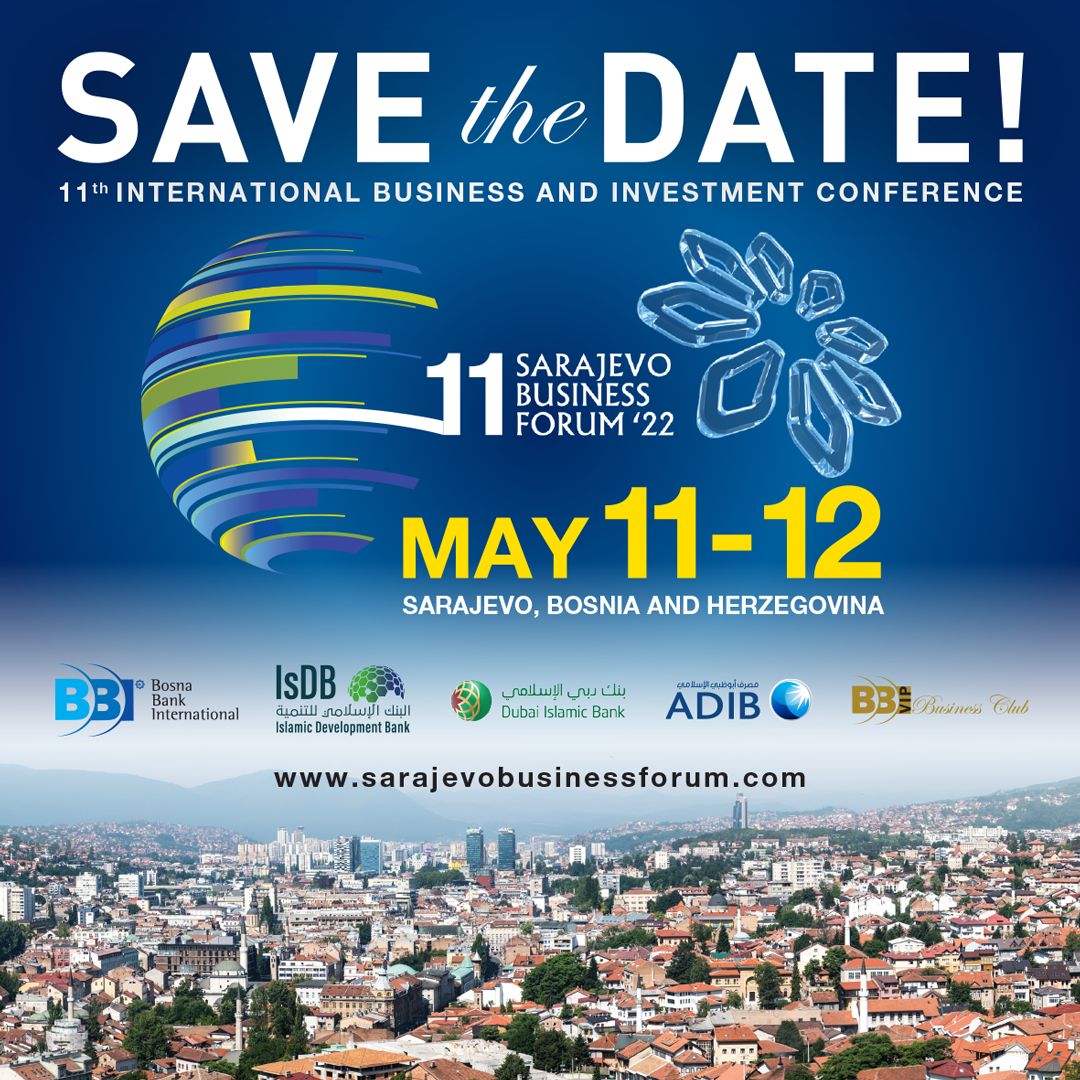 11. Sarajevo Business Forum, 11. - 12. Mai 2022